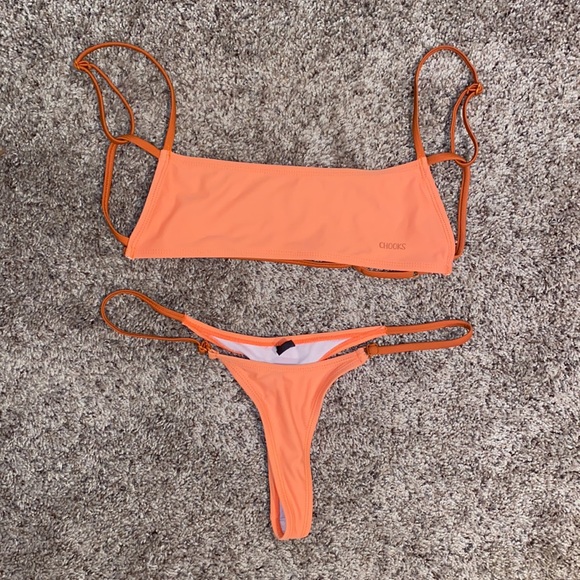 Boutine LA Other - Boutine Los Angela’s x Chooks Orange Bikini Set